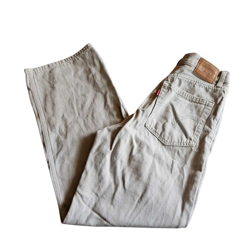 Levi's Blue Flare Wide Leg Jeans